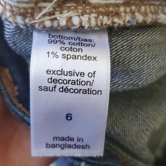 Maurices Size 6 Jean Shorts - Picture 3 of 4